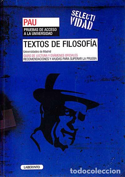 Libros: Textos de filosof&iacute;a. PAU - VVAA - Foto 1
