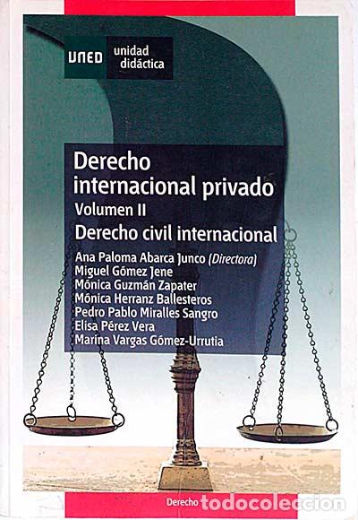 Libros: Derecho internacional privado. Volumen II - VVAA - Foto 1