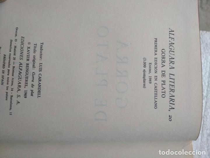 Libros: GORRA DE PLATO. 1&ordf; edic en espa&ntilde;ol. 1969 - Foto 2