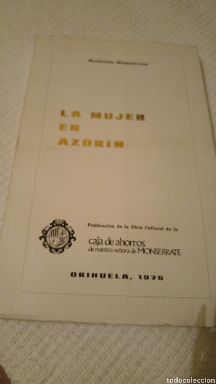 Libros: La mujer en Azor&iacute;n por Antonio Sequeros - Foto 1