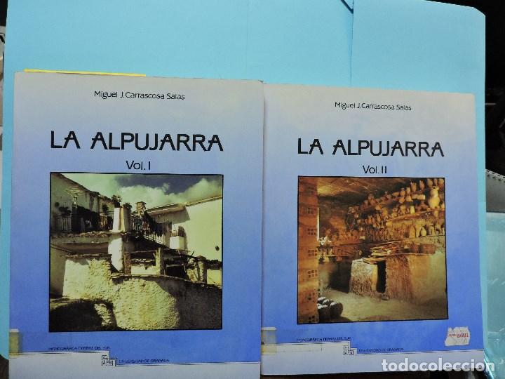 B&uuml;cher: La Alpujarra vol. I y II. CARRASCOSA SALAS, Miguel. Col. Monogr&aacute;fica del Sur. Ed. Universidad de Gra