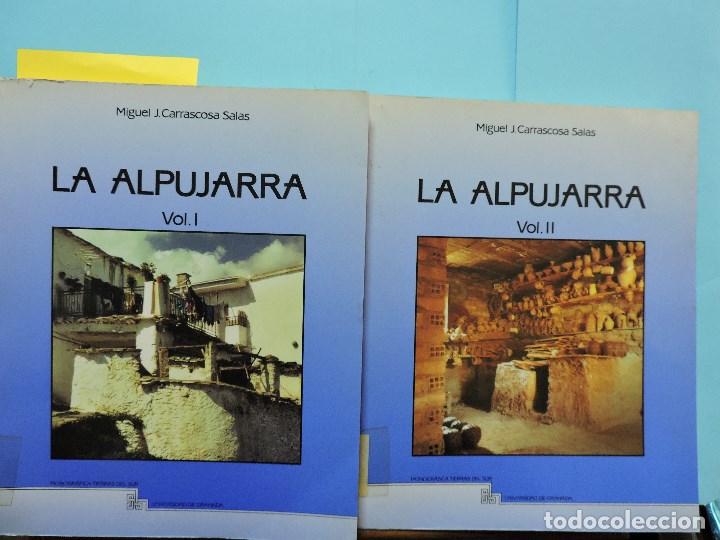 B&uuml;cher: La Alpujarra vol. I y II. CARRASCOSA SALAS, Miguel. Col. Monogr&aacute;fica del Sur. Ed. Universidad de Gra