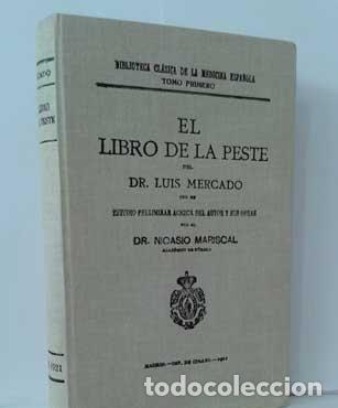 Libros: EL LIBRO DE LA PESTE - MERCADO, LUIS - IMP. DE JULIO COSANO, 1921 - Foto 1