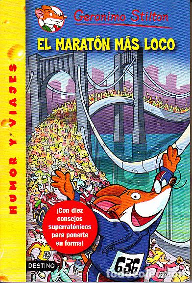 Libros: EL MARATON MAS LOCO. - STILTON, Geronimo. - Foto 1