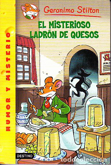 Libros: EL MISTERIOSO LADRON DE QUESOS. - STILTON, Geronimo. - Foto 1