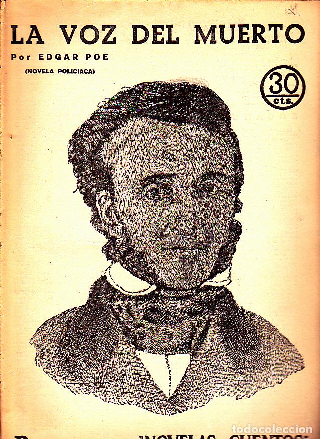 Libros: LA VOZ DEL MUERTO. - POE, Edgar A. - Foto 1