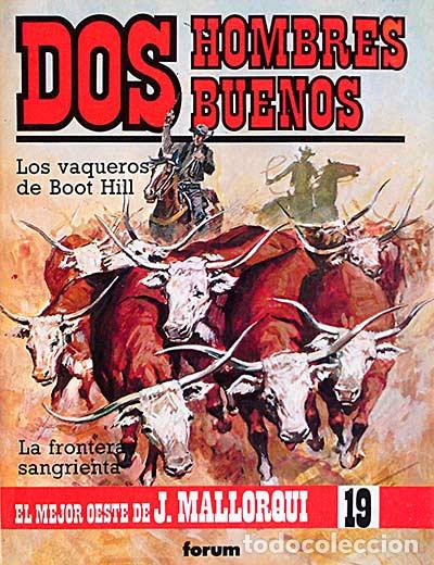 Libros: Los vaqueros de Boot Hill - J. Mallorqu&iacute; - Foto 1