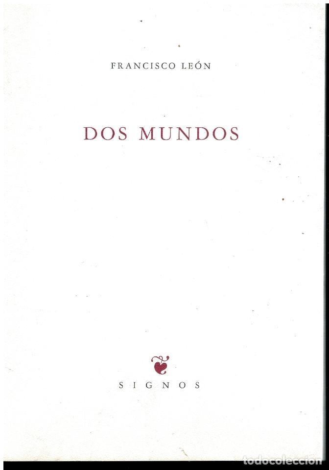 Libros: DOS MUNDOS. 1&ordf; edici&oacute;n de 1.000 ejemplares. - Foto 1