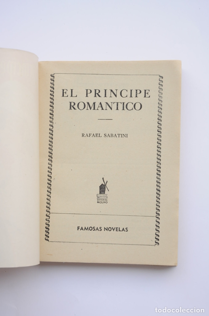 Libros: El pr&iacute;ncipe rom&aacute;ntico - SABATINI, Rafael - Foto 2