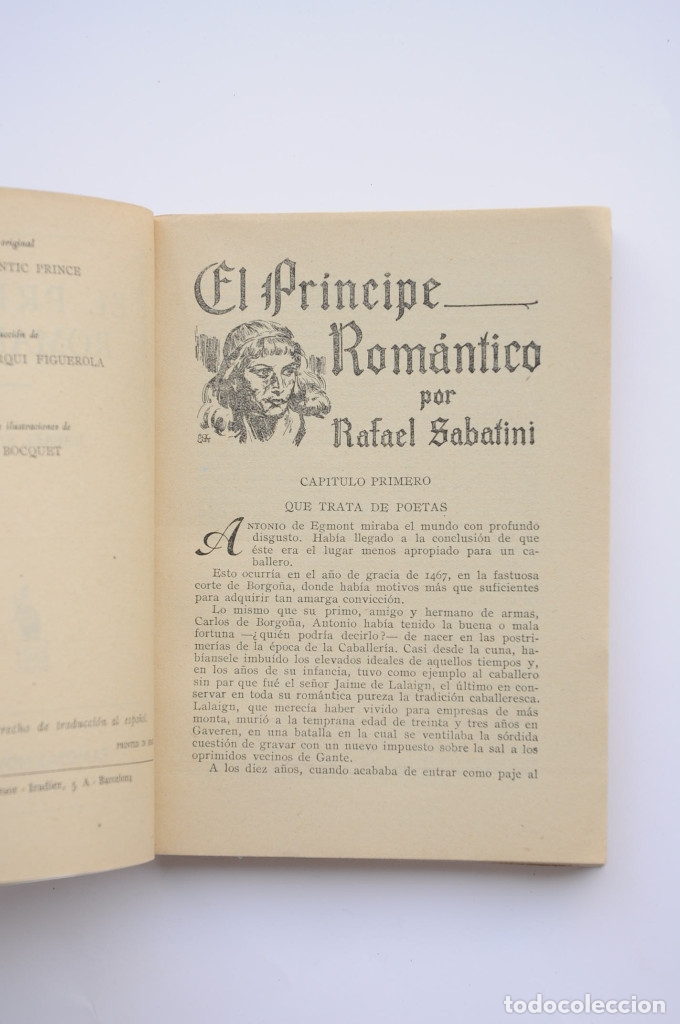 Libros: El pr&iacute;ncipe rom&aacute;ntico - SABATINI, Rafael - Foto 3