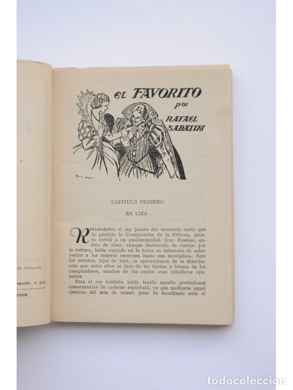 Libros: El favorito - SABATINI, Rafael - Foto 3