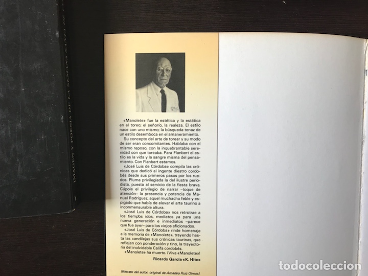 Libros: Manolete en el recuerdo. Jos&eacute; Luis de C&oacute;rdoba - Foto 2
