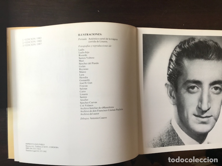 Libros: Manolete en el recuerdo. Jos&eacute; Luis de C&oacute;rdoba - Foto 4