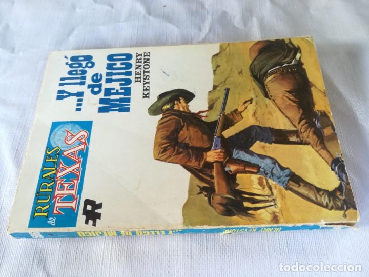 Livros em segunda m&atilde;o: Y LLEGO DE MEJICO-HENRY KEYSTONE-RURALES TEXAS-CJ75