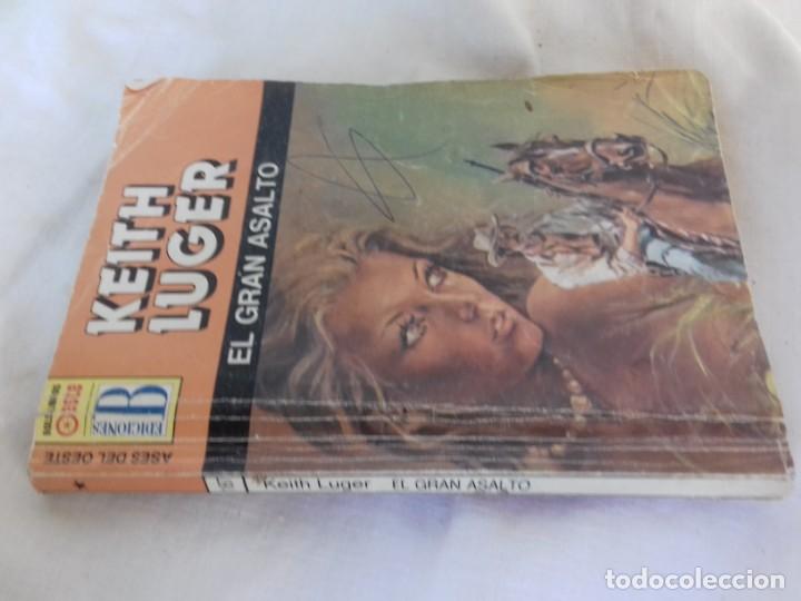 Livros em segunda m&atilde;o: EL GRAN ASALTO-HEITH LUGER-ASES DEL OESTE-CO38