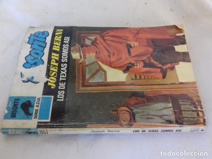 Livros em segunda m&atilde;o: LOS DE TEXAS SOMOS ASI-JOSEPH BERNA-BISONTE SERIE AZUL-CO38