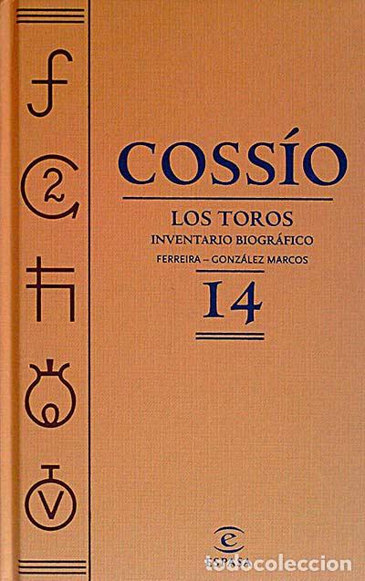 Libros: Los toros 14 Inventario biogr&aacute;fico - Coss&iacute;o - Foto 1