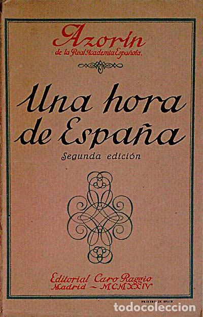 Libros: Una hora de Espa&ntilde;a - Azor&iacute;n - Foto 1