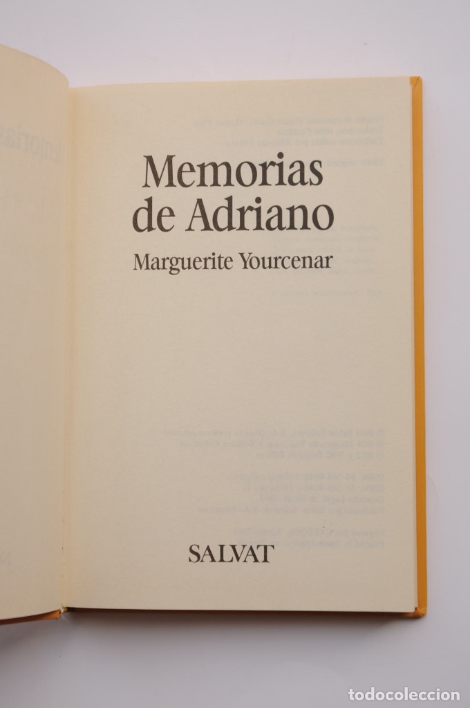 Libros: Memorias de Adriano - YOURCENAR, Marguerite - Foto 2