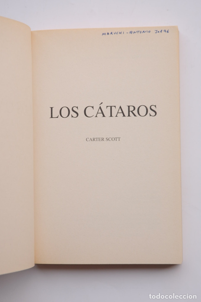 Libros: Los C&aacute;taros - SCOTT, Carter - Foto 2