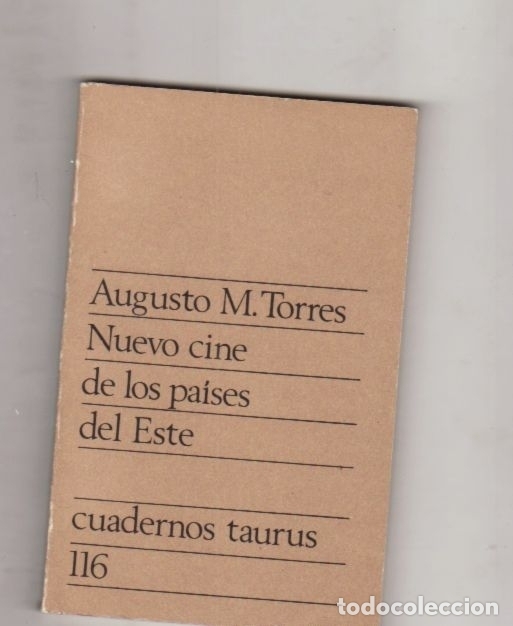 Libros: NUEVO CINE DE LOS PAISES DEL ESTE - TORRES, AUGUSTO M. - Foto 1