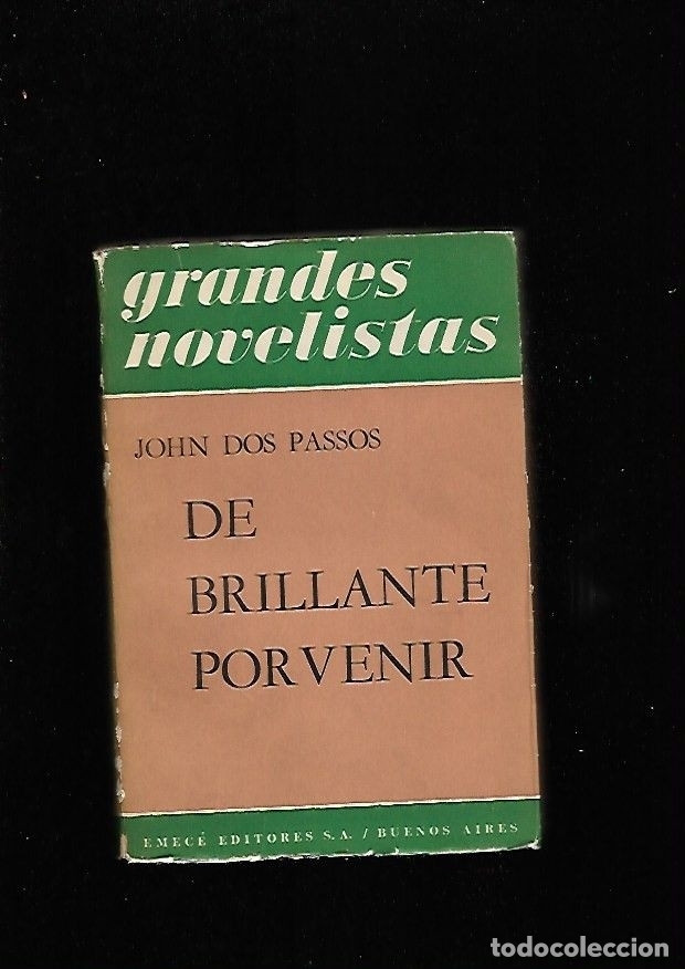 Libros: DE BRILLANTE PORVENIR - PASSOS, JOHN DOS - Foto 2