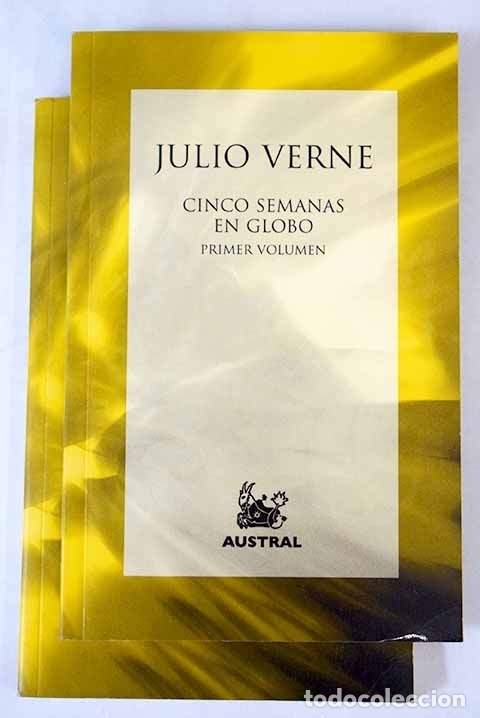 Libros: Cinco semanas en globo.- Verne, Julio - Foto 1