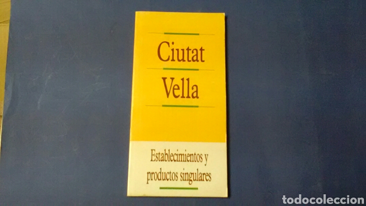 Livros em segunda m&atilde;o: CIUTAT VELLA .Establecimientos y productos singulares .