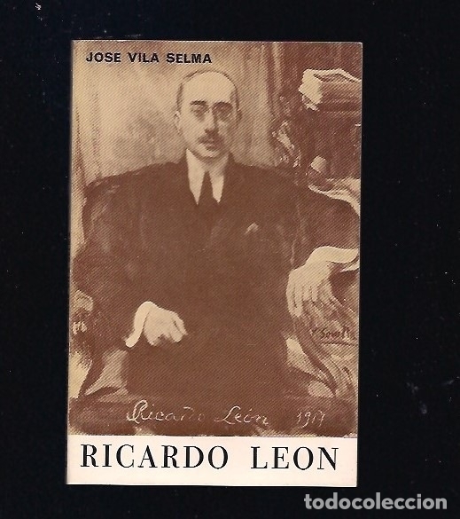 Libros: RICARDO LEON. 1877-1977 - VILA SELMA, JOSE - Foto 2
