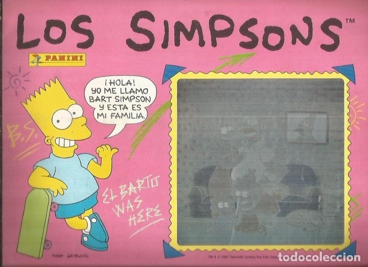 Libros: LOS SIMPSONS (ALBUM DE CROMOS) - VARIOS - Foto 2