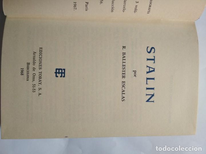Libros: STALIN - BALLESTER ESCALAS - 1968 - Foto 2