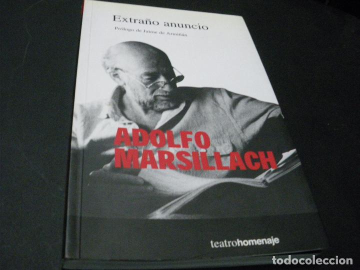 Libros: Extra&ntilde;o anuncio - Adolfo Marsillach - Foto 1