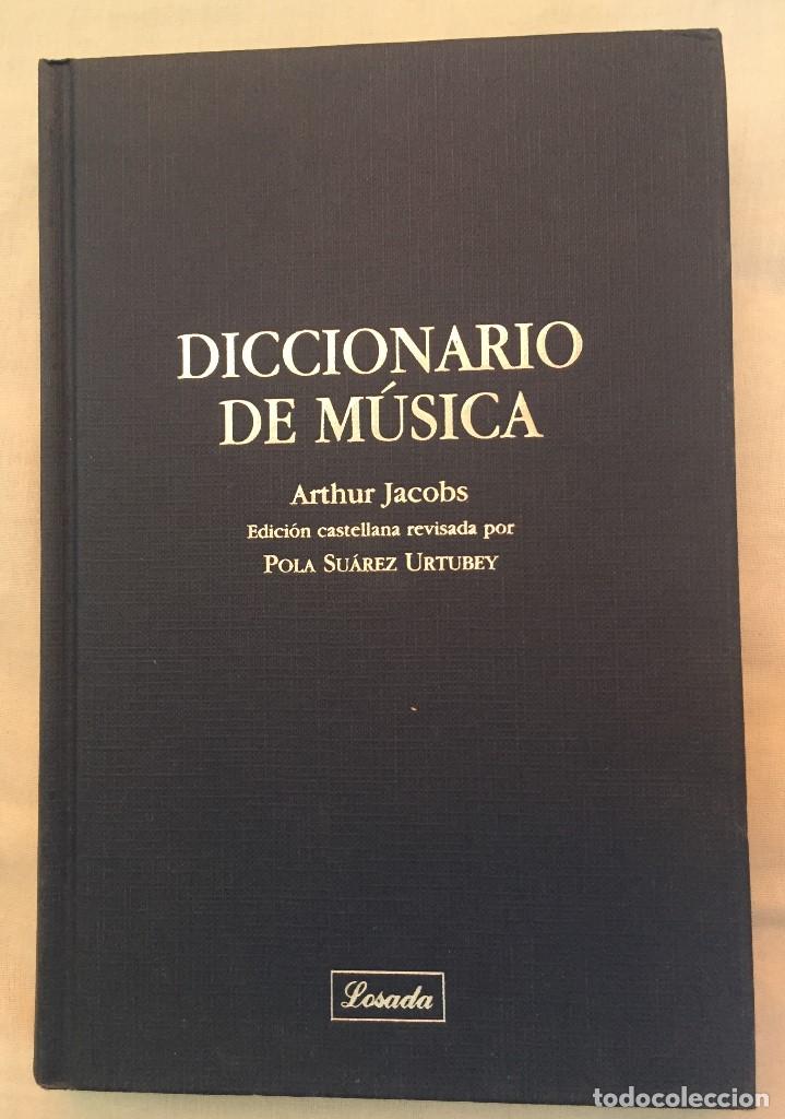 Libros: Diccionario de m&uacute;sica.Editorial Losada - Foto 1