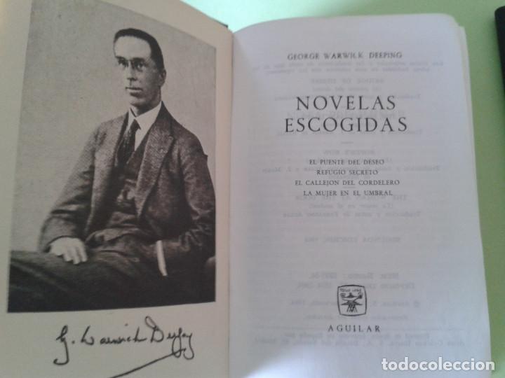 Libros: NOVELAS ESCOGIDAS. WARWICK DEEPING. ED. AGUILAR - Foto 4