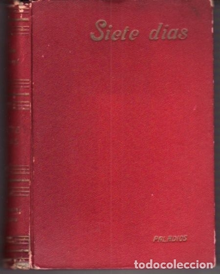 Libros: SIETE DIAS - MONNIER, THIDE - Foto 2