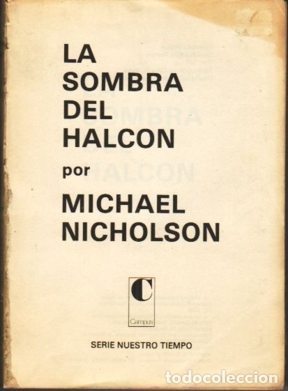 Libros: SOMBRA DEL HALCON - LA - NICHOLSON, MICHAEL - Foto 2