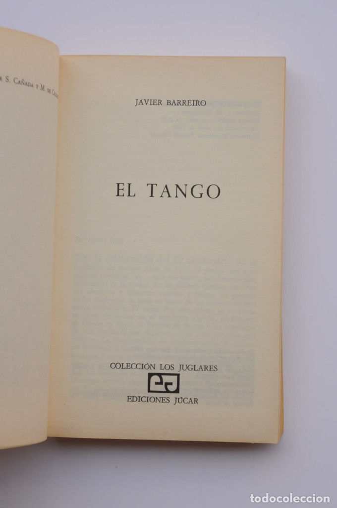Libros: El tango - BARREIRO, Javier - Foto 2