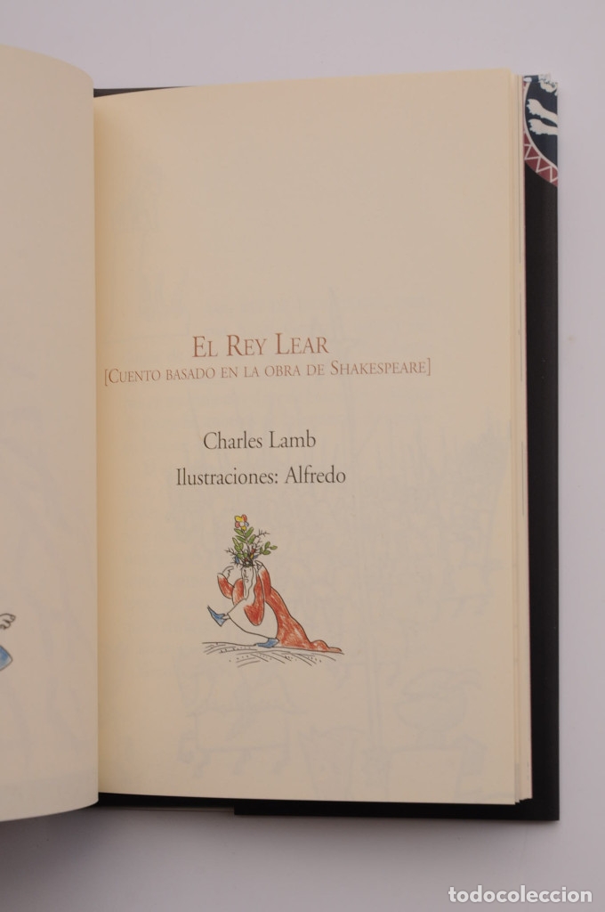 Libros: El rey Lear. Cuento basado en la obra de Shakespeare - LAMB, Charles - Foto 4