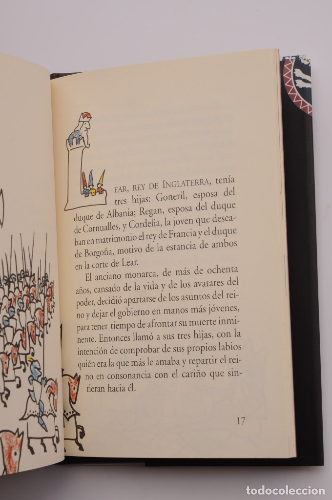 Libros: El rey Lear. Cuento basado en la obra de Shakespeare - LAMB, Charles - Foto 5