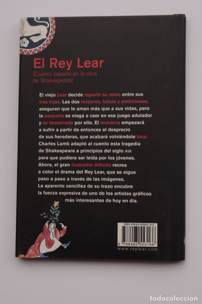Libros: El rey Lear. Cuento basado en la obra de Shakespeare - LAMB, Charles - Foto 6