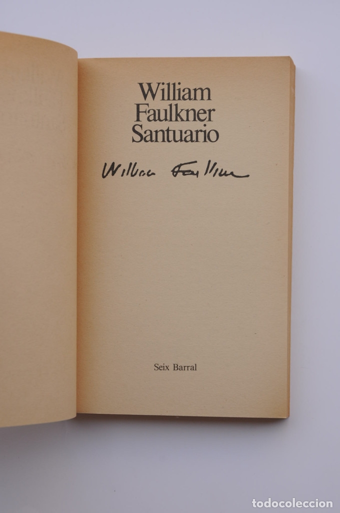 Libros: Santuario - FAULKNER, William - Foto 2