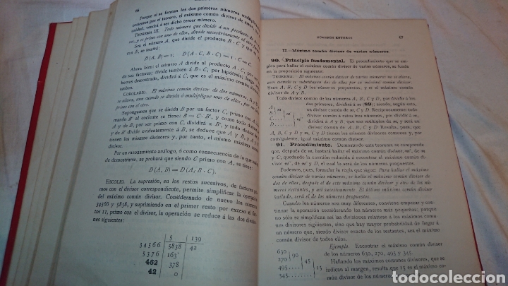Libros: Aritmetica, por Ignacio Salinas y Ben&iacute;tez, 1952 - Foto 3