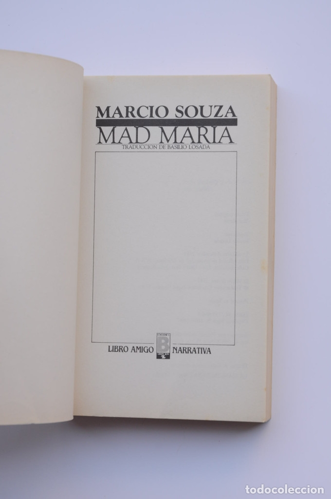 Libros: Mad Mar&iacute;a - SOUZA, Marcio - Foto 2