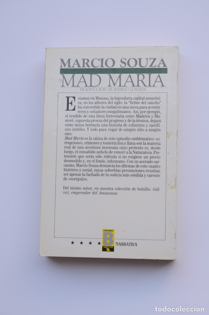 Libros: Mad Mar&iacute;a - SOUZA, Marcio - Foto 3