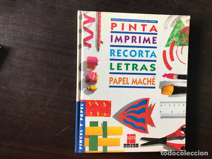 Libros: Pinta. Imprime. Recorta. Letras papel mach&eacute; - Foto 1