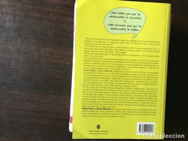 Libros: C&oacute;mo hablar para que los adolescentes le escuchen y... Adele Faber - Foto 2