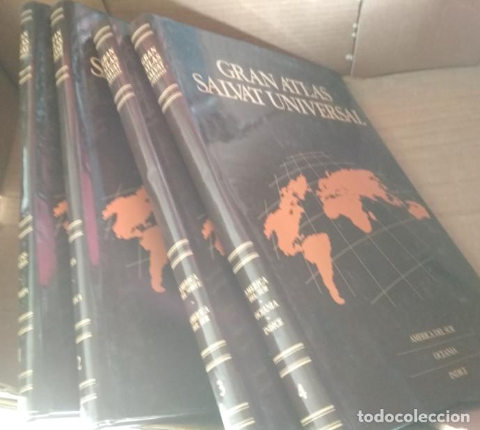 Libros: GRAN ATLAS SALVAT UNIVERSAL, 4 TOMOS, LIBROS - Foto 1