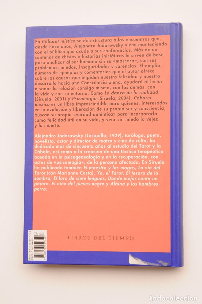Libros: Cabaret m&iacute;stico - JODOROWSKY, Alejandro - Foto 3