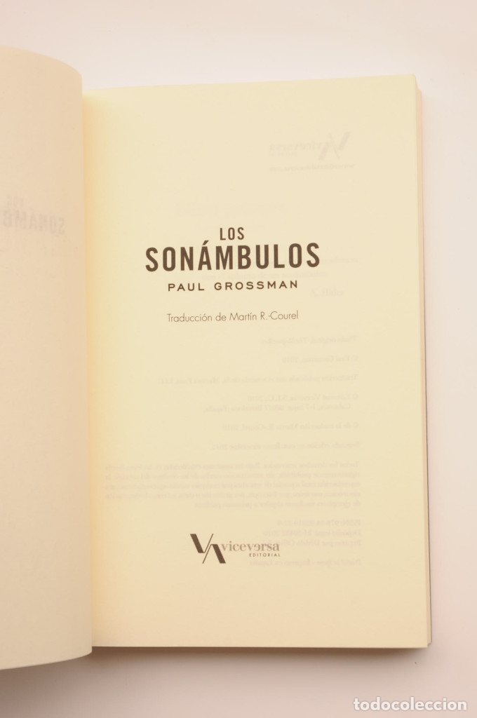 Libros: Los son&aacute;mbulos - GROSSMAN, Paul - Foto 2