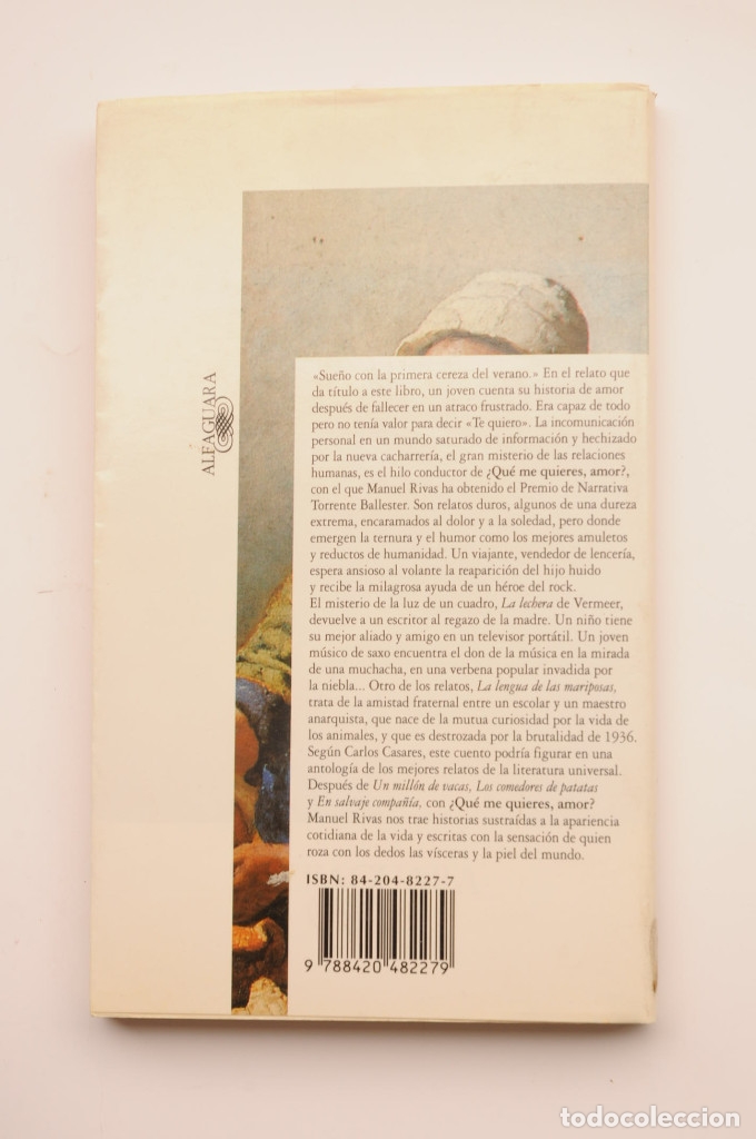 Libros: &iquest;Qu&eacute; me quieres amor? - RIVAS, Manuel - Foto 4